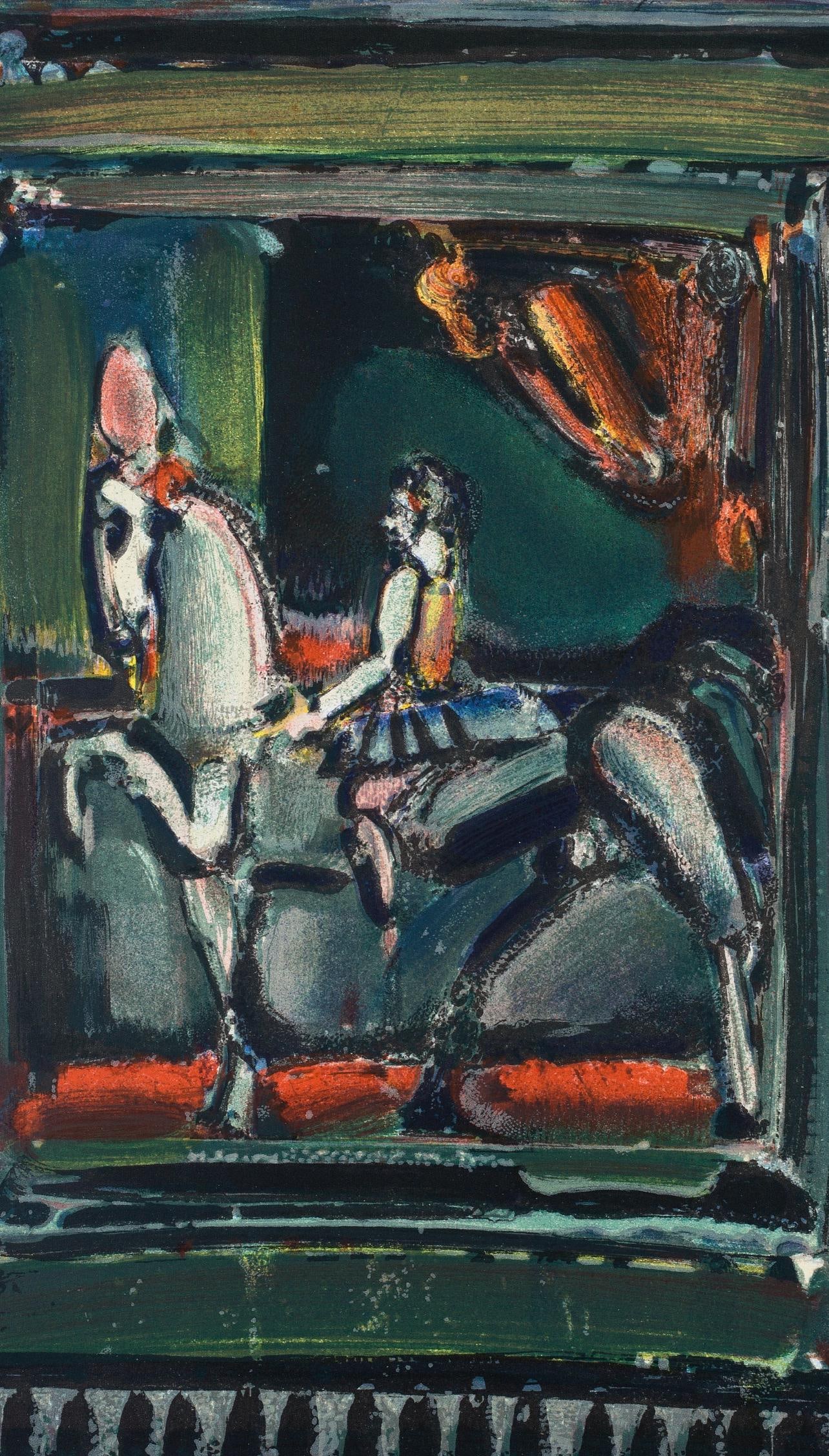 Georges Rouault, Composition, XXe siecle, Limited Edition Lithograph - 2