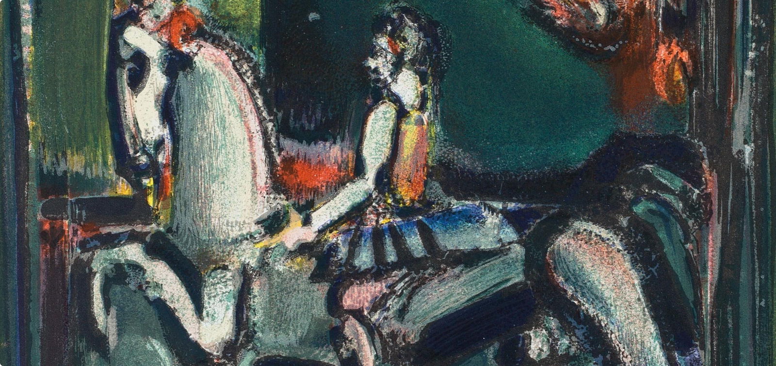 Georges Rouault, Composition, XXe siecle, Limited Edition Lithograph - 3