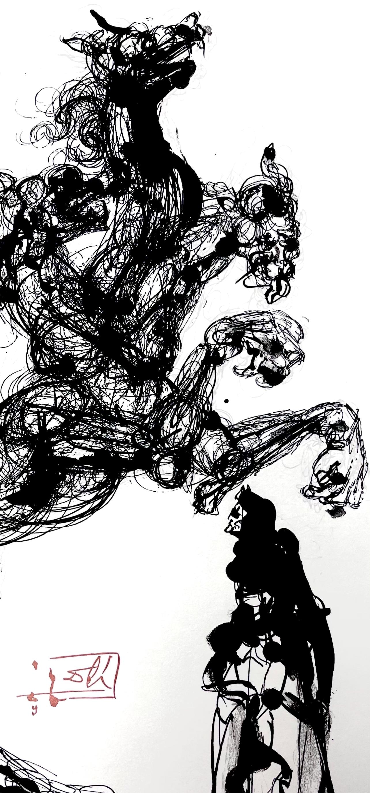 Salvador Dali, Holle VI (Michler/Lopsinger 1039-1138; Field 189-200), Die Gottliche Komodie, Signed, - 2