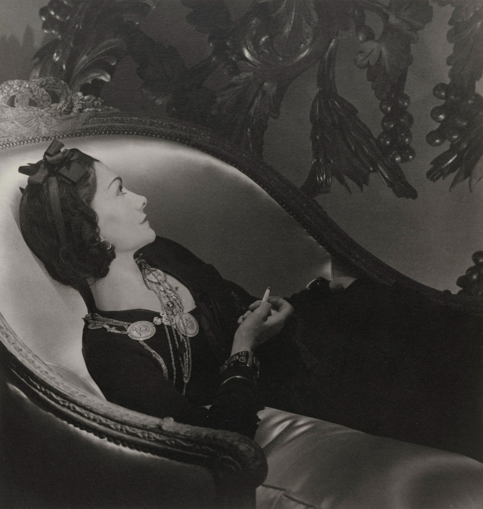 Horst P. Horst, Coco Chanel, Paris, Original Edition Silver Gelatin Print, 1937 (1 of 4)
