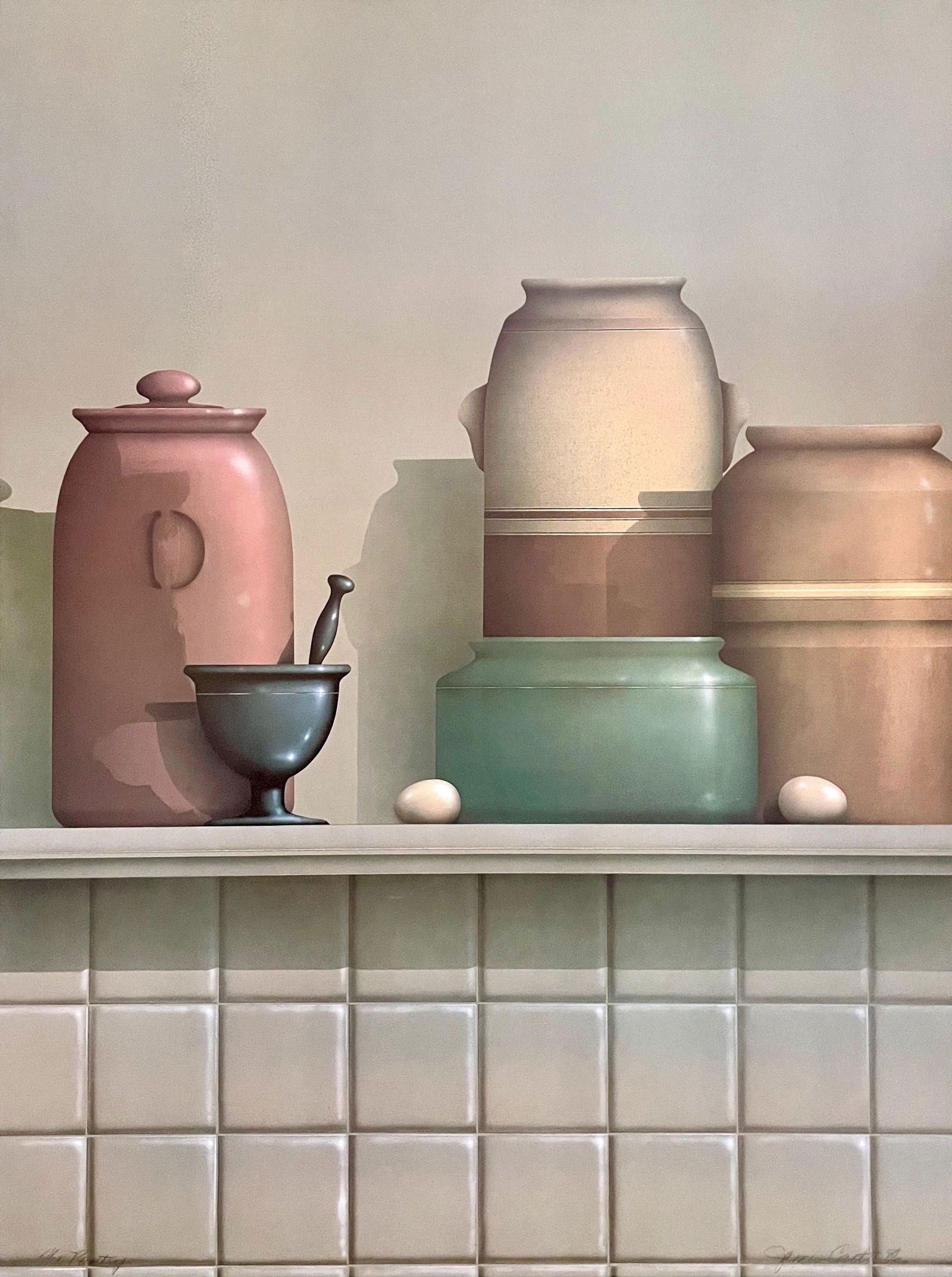 James Carter, The Pantry, Original Edition Offset Lithograph (1 of 4)