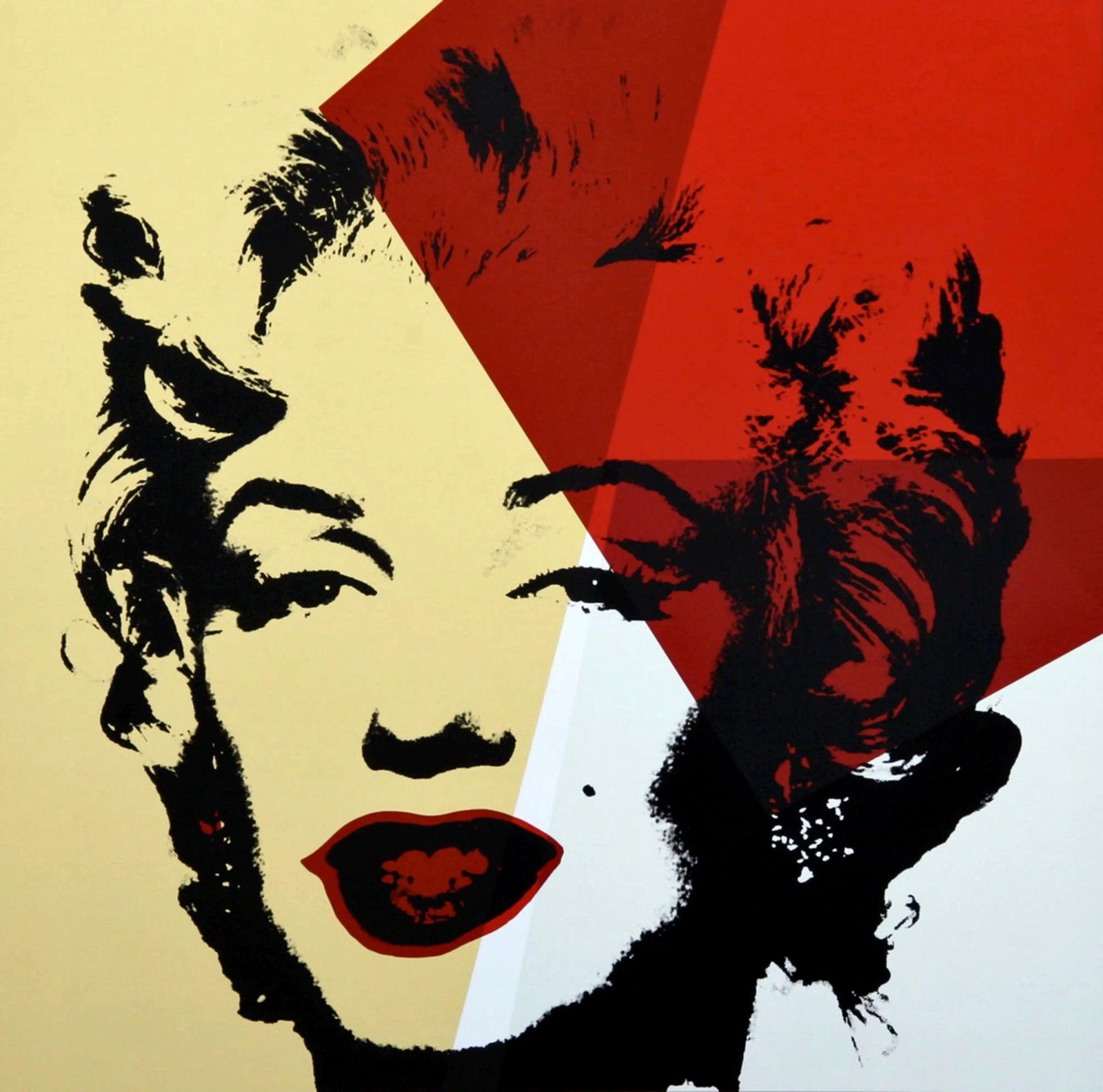 Andy Warhol, Marilyn Monroe, No.42, Official Edition, Sunday B. Morning, Silkscreen: Official edition, Andy Warhol, Sunday B. Morning, silkscreen on museum board. Paper Size: 36 x 36 inches. Excellent condition. Inscription: "published by Sunday B. Morning", and "fill in your own sign