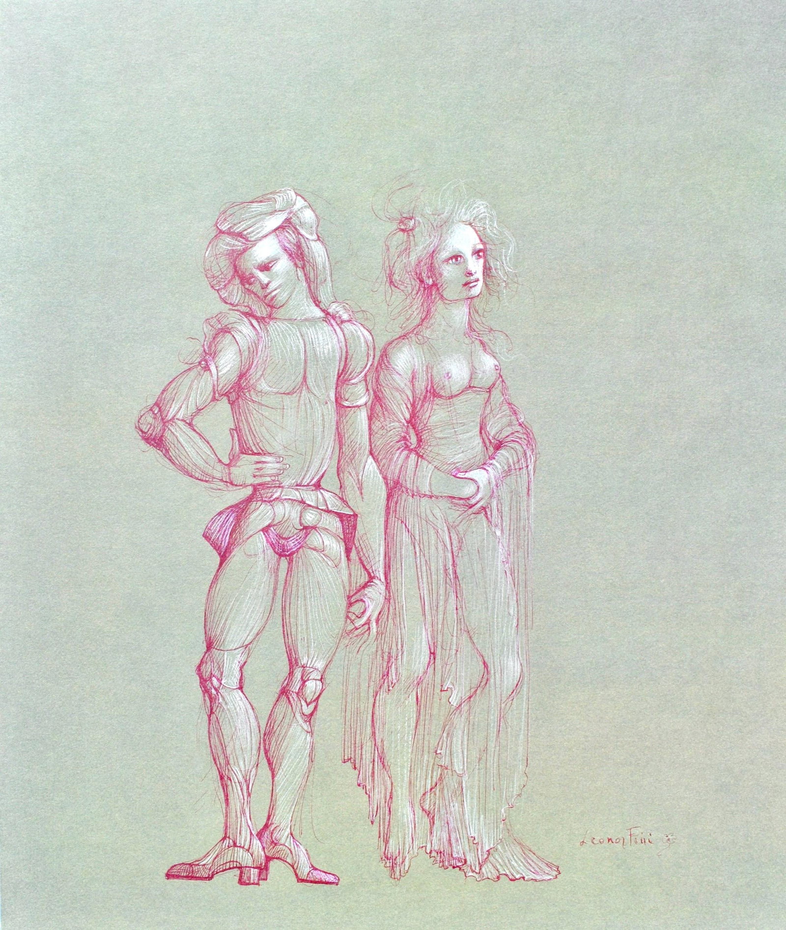 Leonor Fini, Composition, Fruits de la Passion, XXe siecle, Limited Edition Heliogravure (1 of 4)