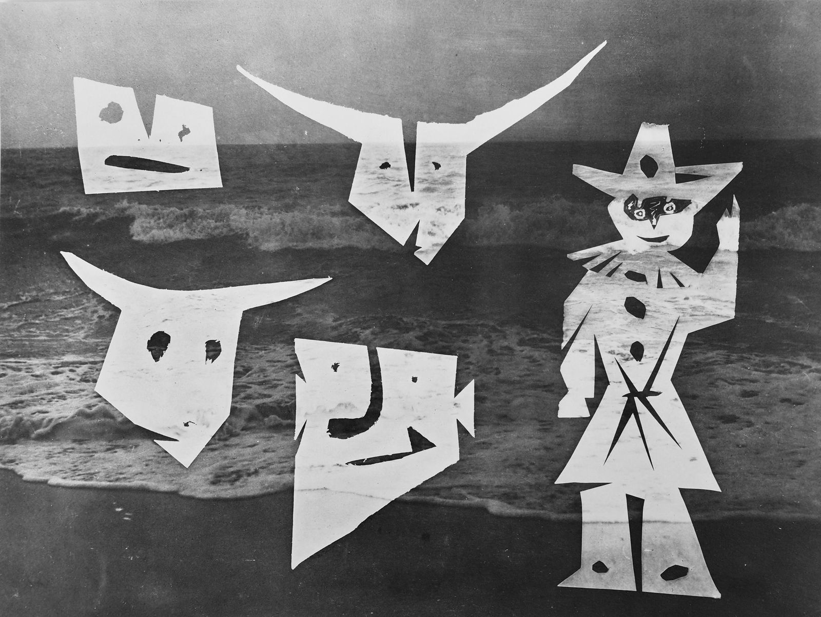 Pablo Picasso, Andre Villers, Le magicien aux toros (Cramer 115), Diurnes, Decoupages et (1 of 4)