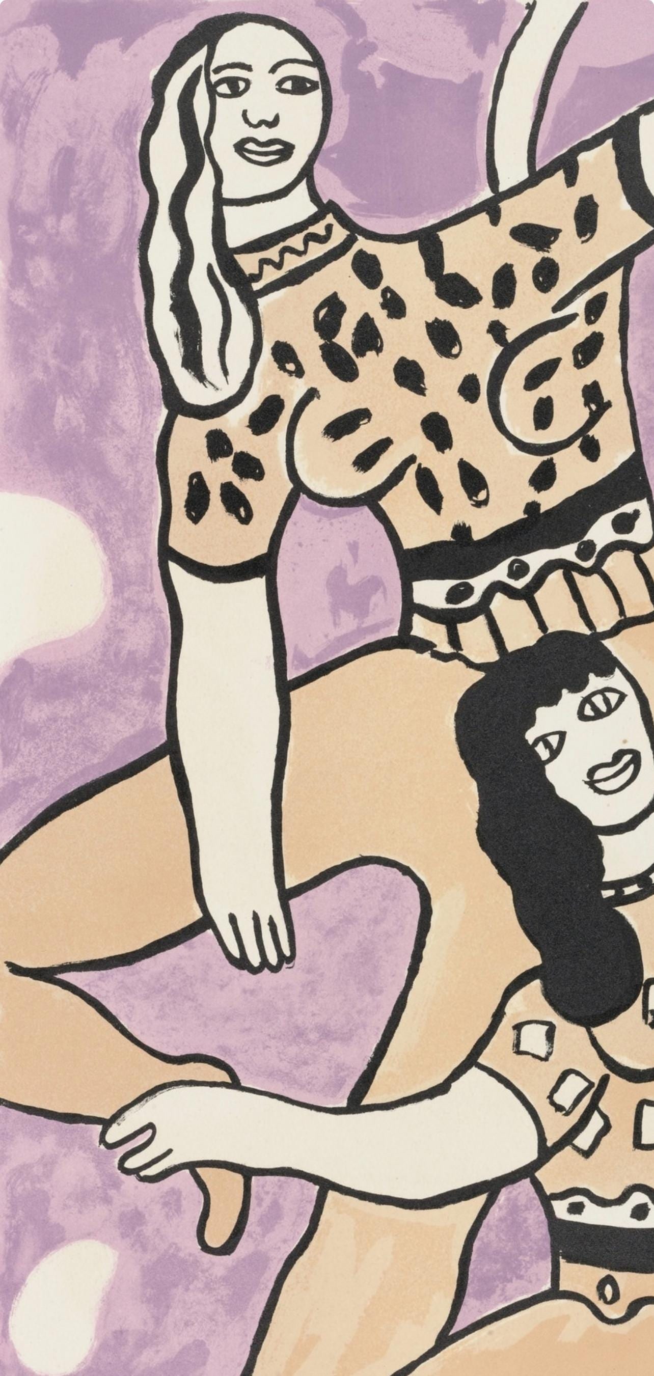 Fernand Leger, Composition, Cirque, Lithographies Originales, Limited Edition Lithograph - 3