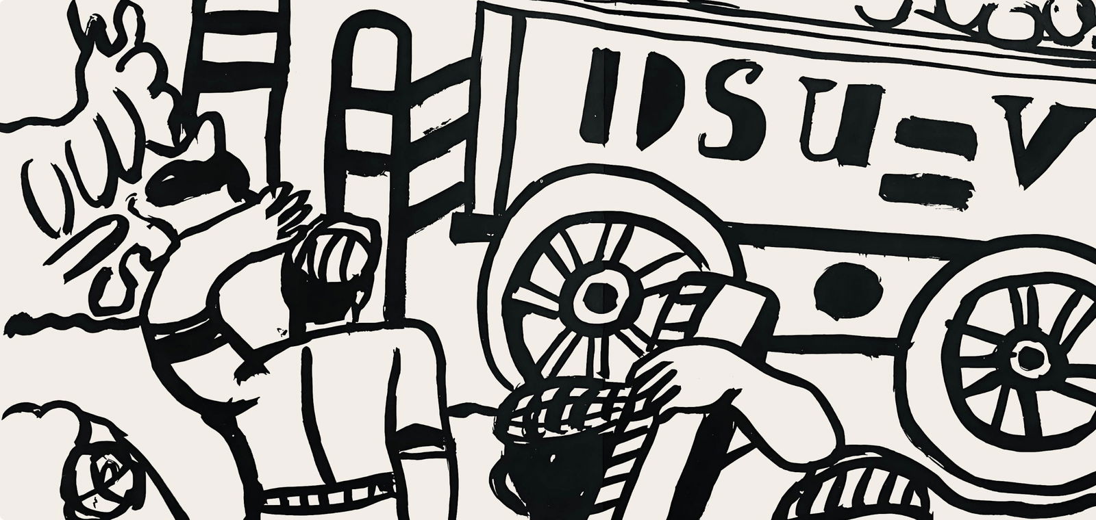 Fernand Leger, Composition, mes voyages - 4