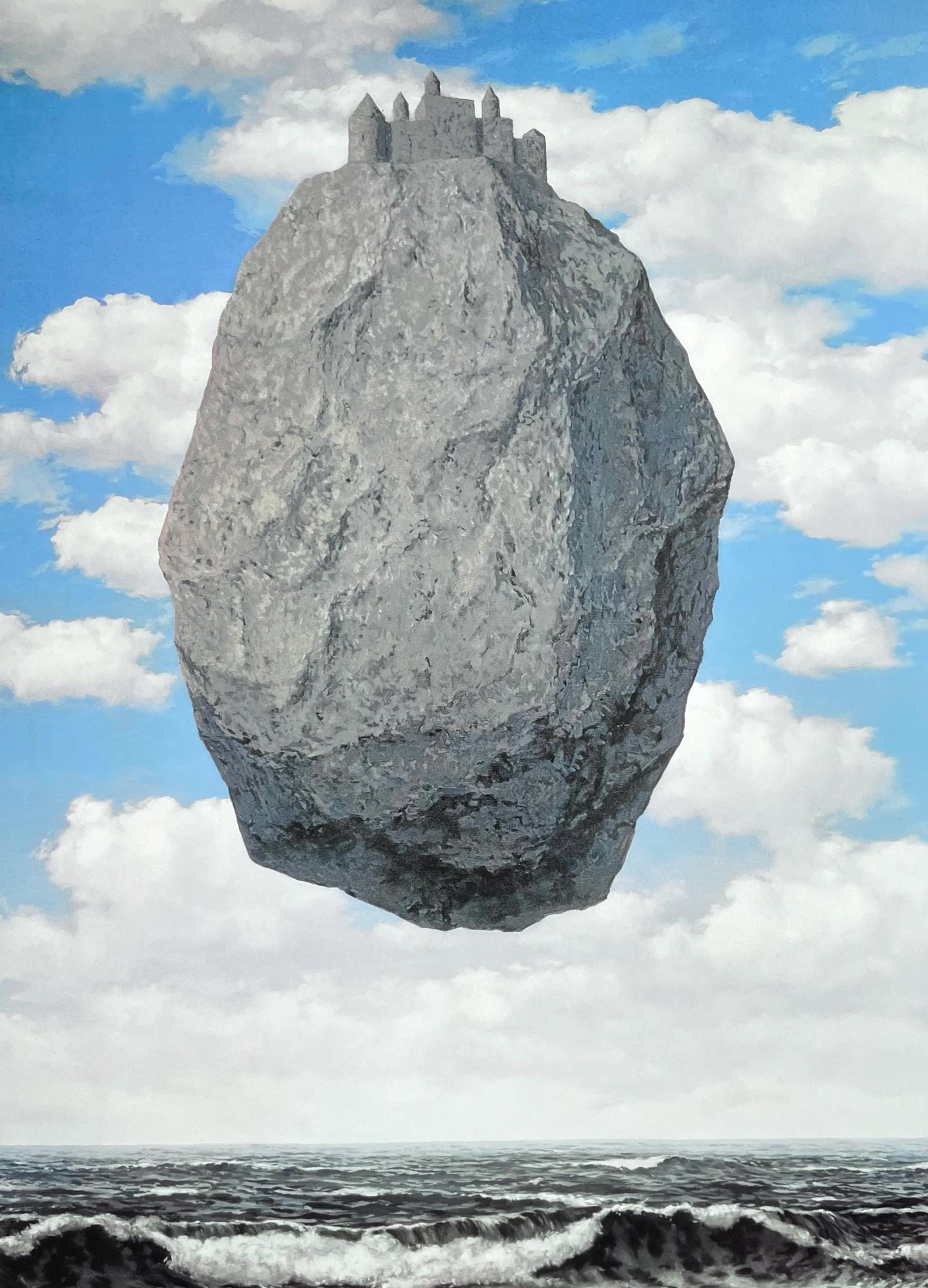 Rene Magritte, Le chateau des Pyrenees, Official Edition Offset Lithograph (1 of 4)