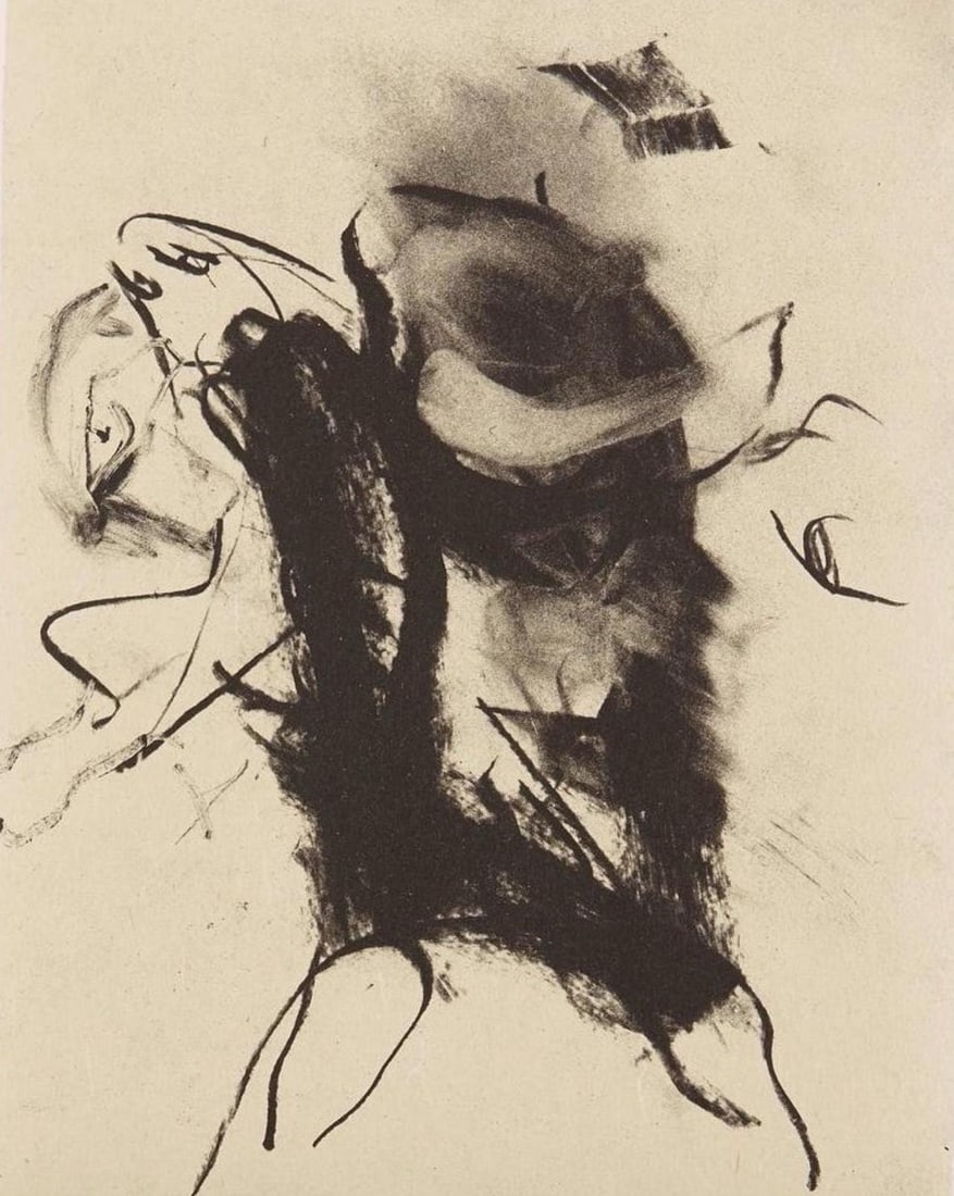 Willem de Kooning, Composition, Poems, Limited Edition Lithograph (1 of 4)