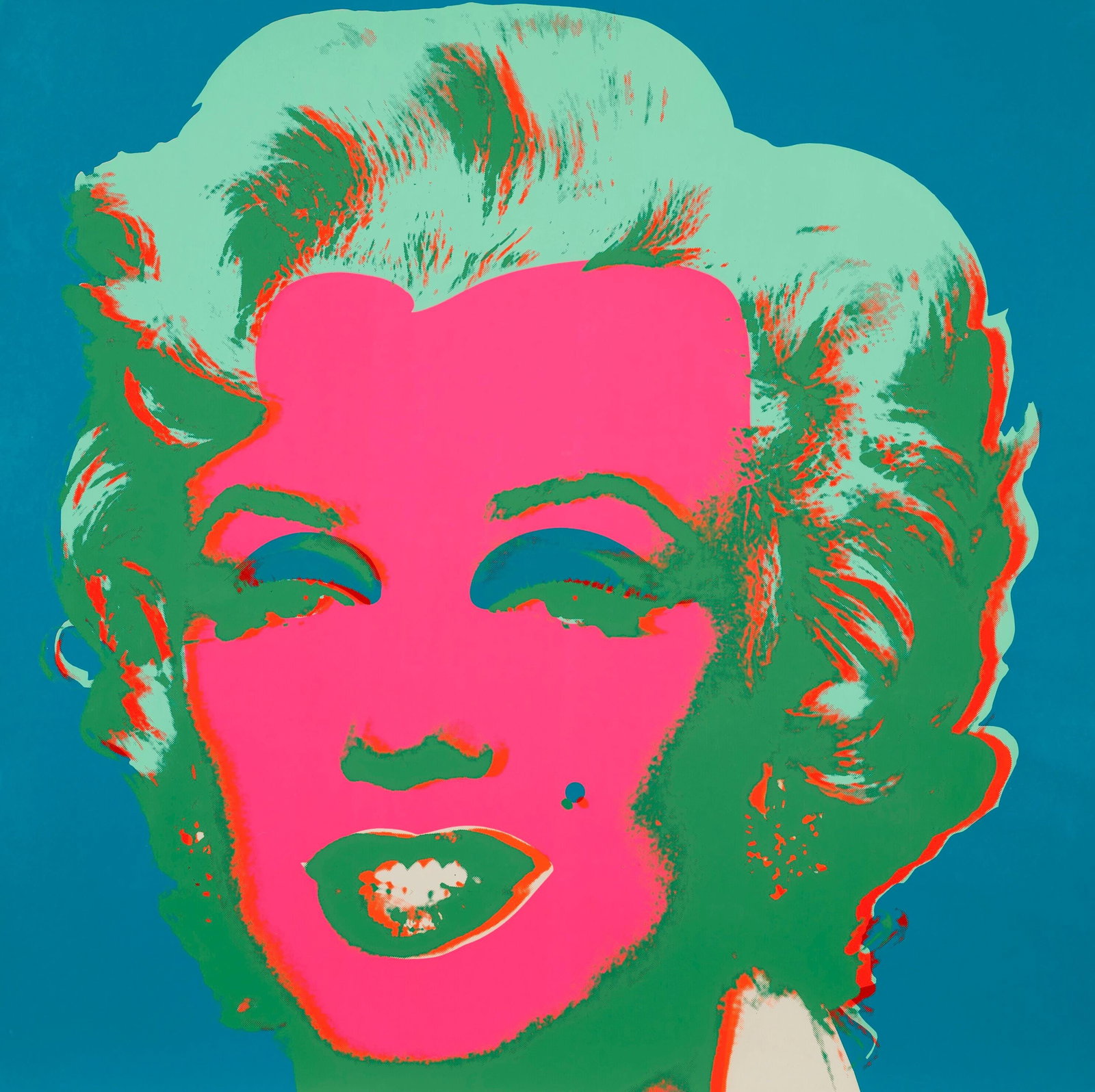 Andy Warhol, Marilyn Monroe, No.30, Official Edition, Sunday B. Morning, Silkscreen (1 of 4)