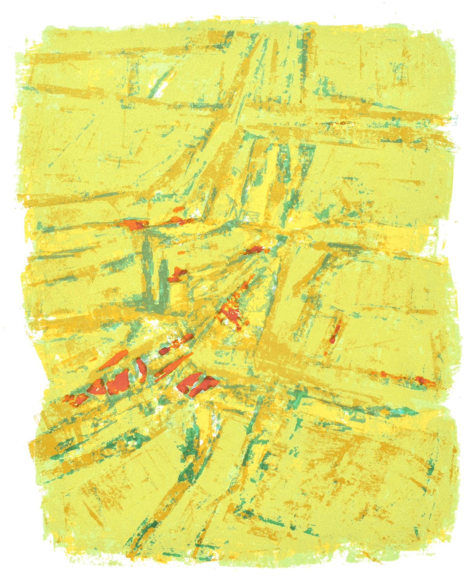 Orlando Pelayo, Composition, Œuvres completes d'Albert Camus, Limited Edition Lithograph (1 of 4)