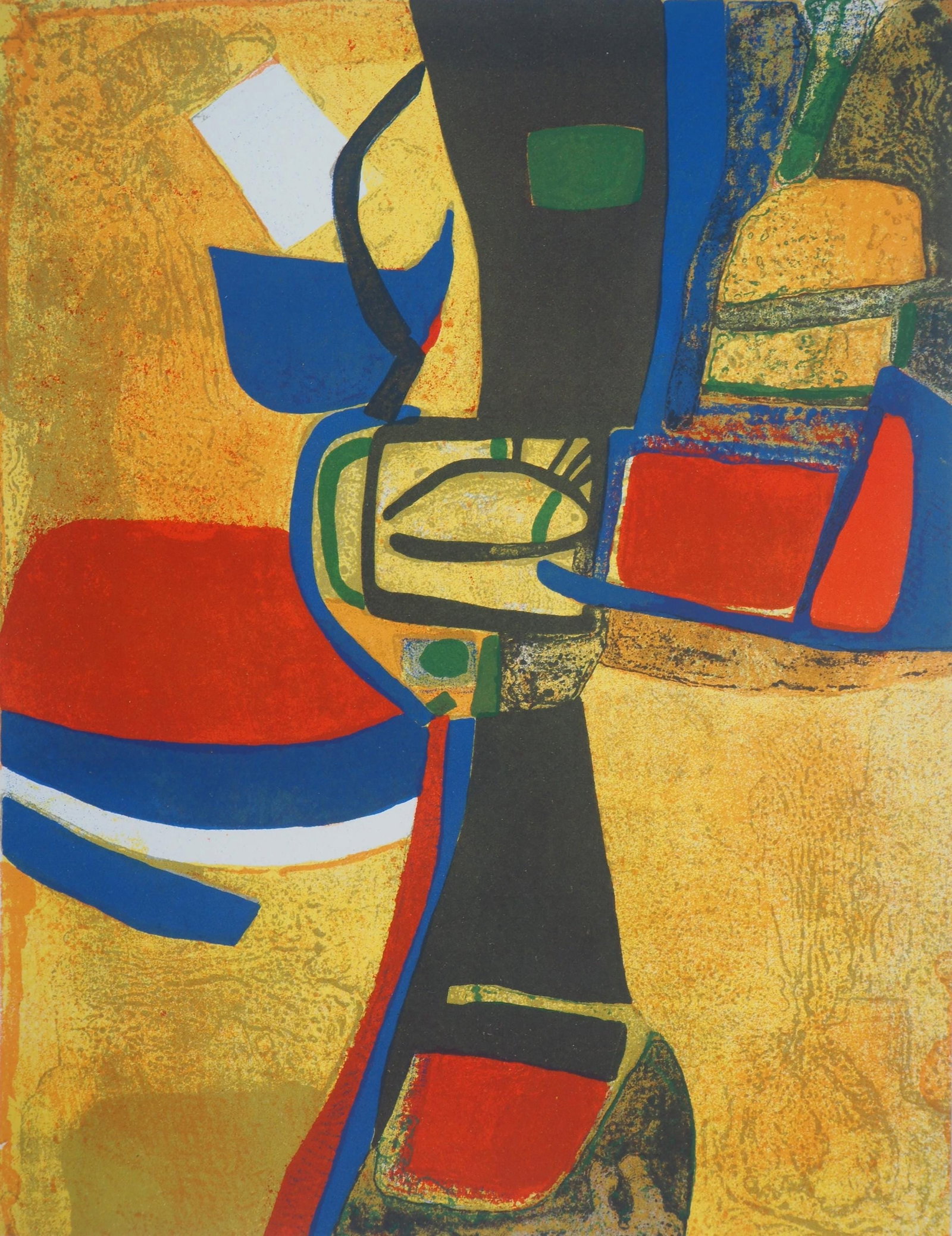 Maurice Esteve, Corne a Licou, XXe siecle, Limited Edition Lithograph - 3