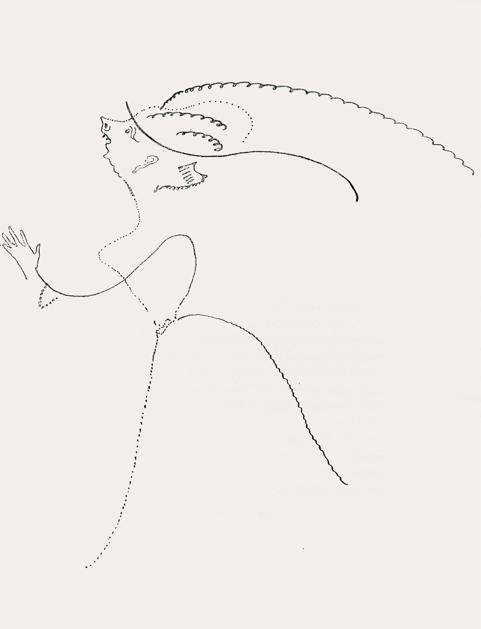 Marc Chagall, Composition, Suite Provinciale avec 92 dessins inedits de Marc Chagall, Limited: Lithograph on velin de Rives paper. Unsigned and unnumbered, as issued. Paper Size: 9.75 x 7.5 inches. Excellent condition, with text on verso, as issued. Notes: From the album, Suite Provinciale avec