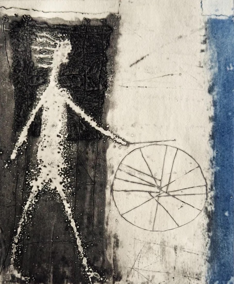 James Coignard, Composition, L'amour du plus lointain, Limited Edition Engraving (1 of 4)