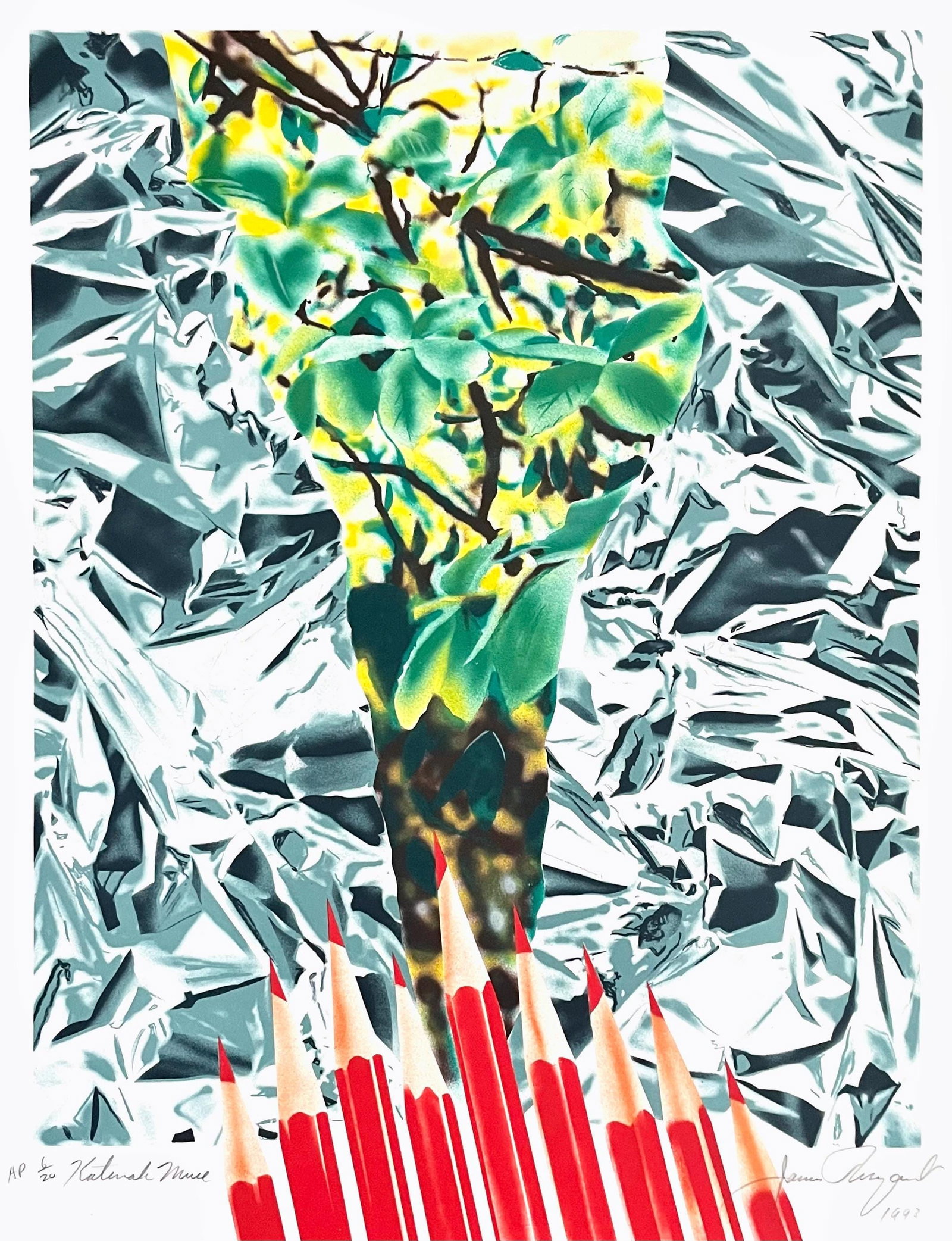 James Rosenquist, Katonah Muse, Limited Edition Lithograph (1 of 4)