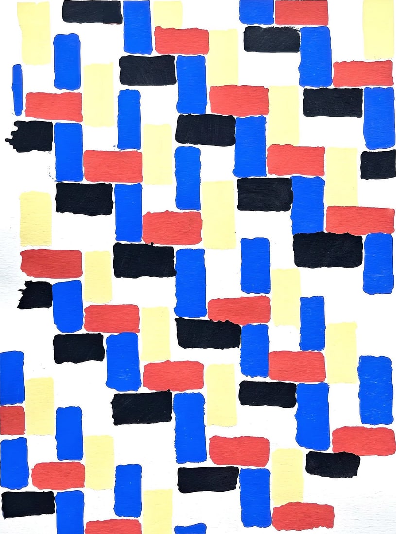 Sonia Delaunay, Planche No. 5, Compositions, couleurs, idees: Sonia Delaunay, Limited Edition (1 of 4)