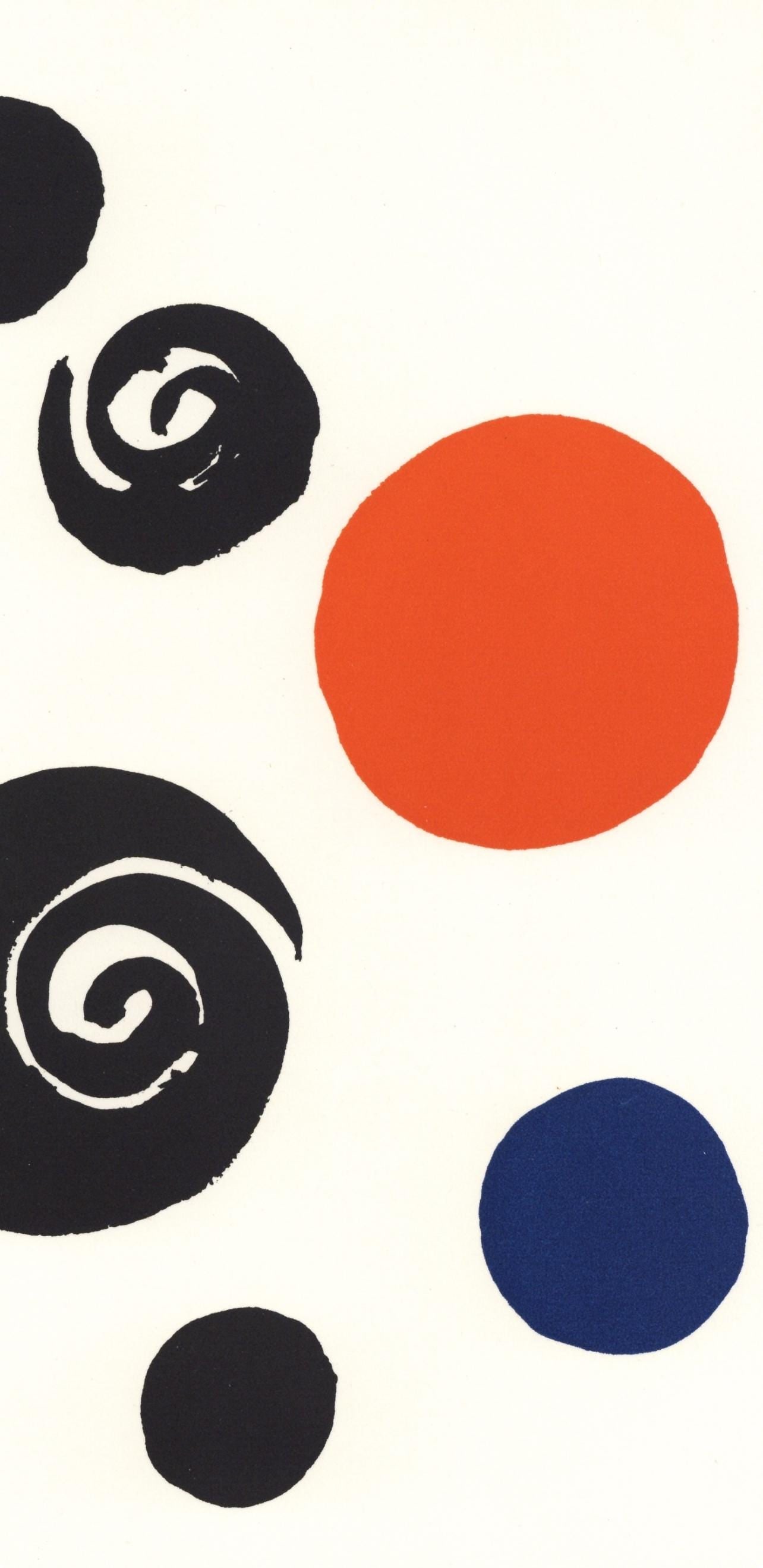 Alexander Calder, Composition, Calder, Musee National d'Art Moderne, Limited Edition Lithograph - 2