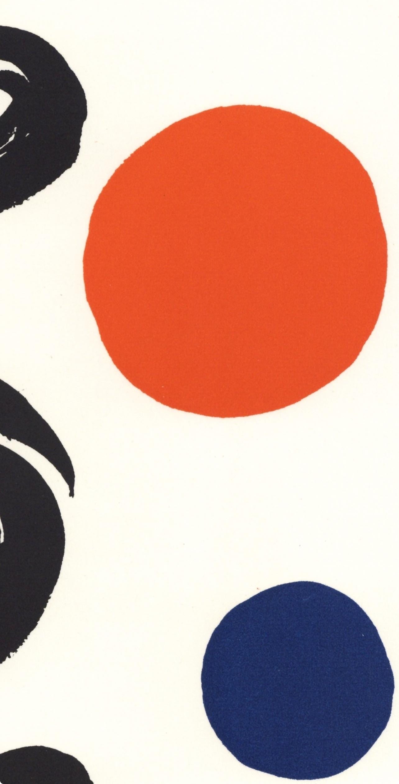 Alexander Calder, Composition, Calder, Musee National d'Art Moderne, Limited Edition Lithograph - 4
