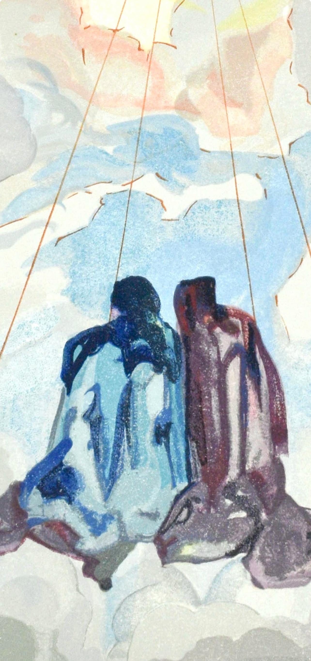 Salvador Dali, Le Paradis XV (Michler/Lopsinger 1039-1138; Field 189-200), La Divine Comedie, - 4