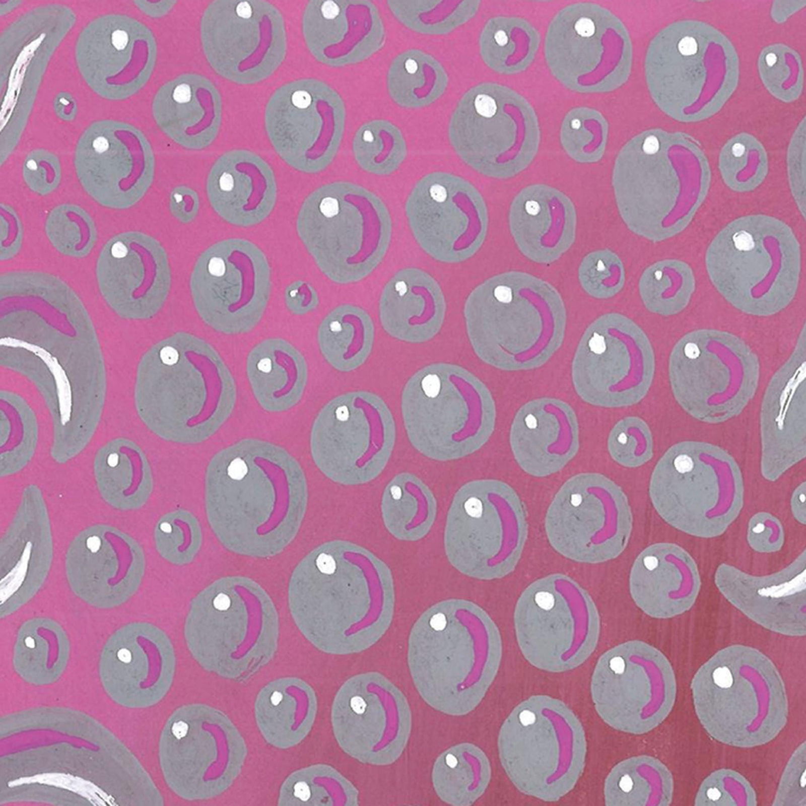 Grey Drops with Dots - 4