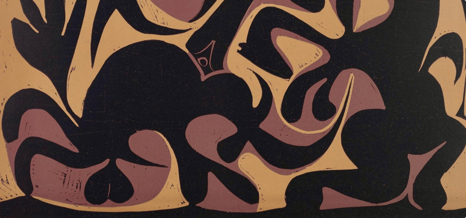 Pablo Picasso, Pique (Orozco 214), Grabados al linoleo, Limited Edition Linocut - 4