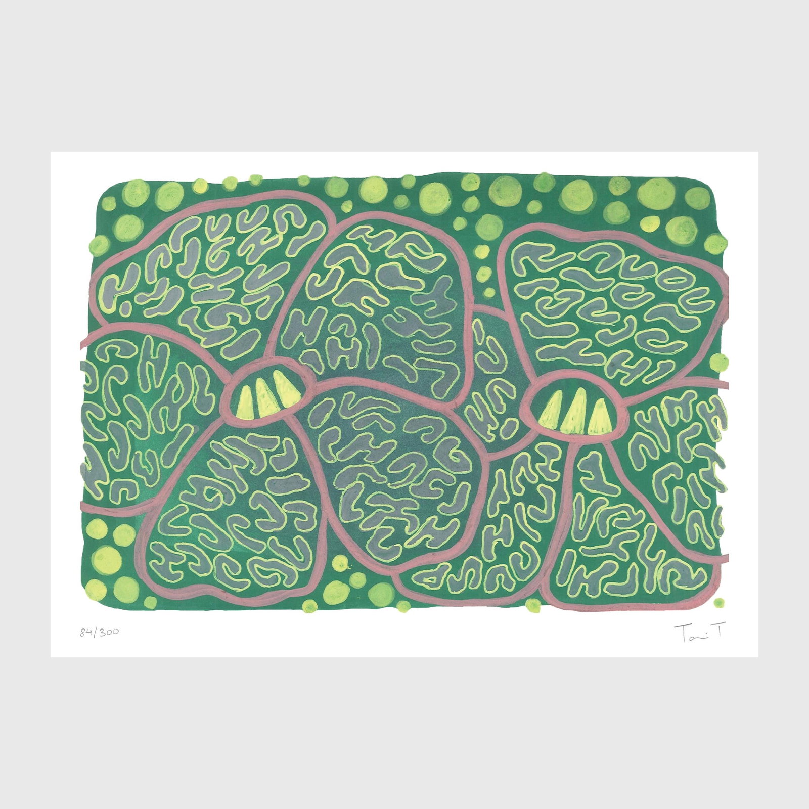 Green Rafflesia Flower: Artist: Tanvi Thakur (1996) Title: Green Rafflesia Flower, Rafflesia Series Year: 2026 Medium: Archival Pigment Print on Paper Edition: 300 Size: 8 x 6 inches Inscription: Signed and numbered by the