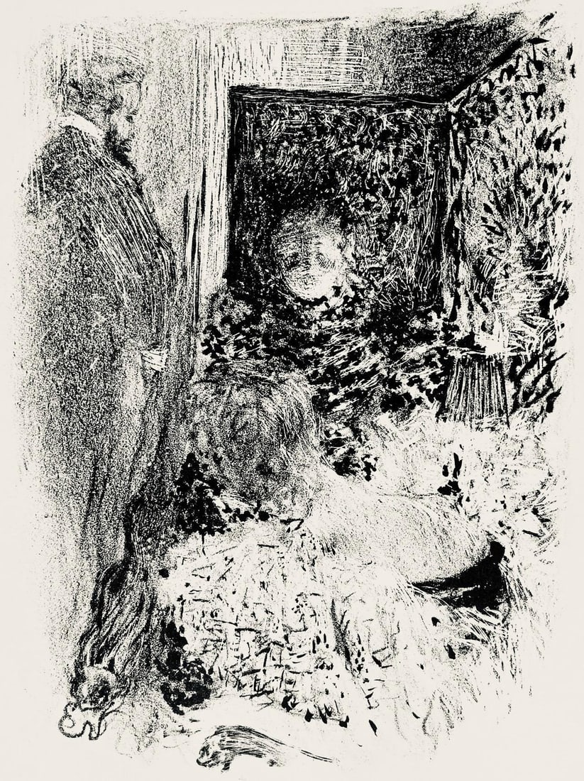 Edouard Vuillard, Intimite, Derriere le miroir, Limited Edition Lithograph (1 of 4)