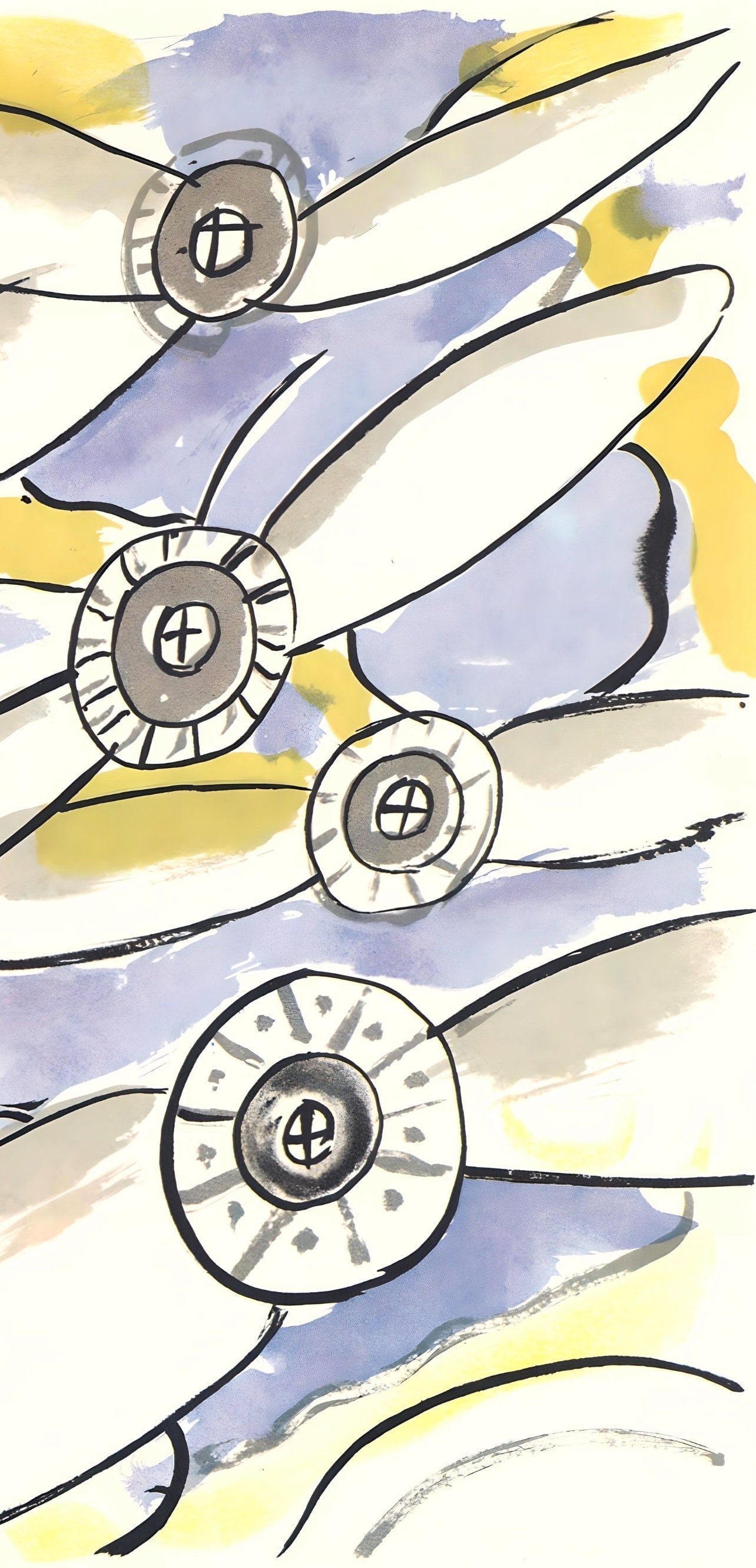 Fernand Leger, Composition, mes voyages - 4