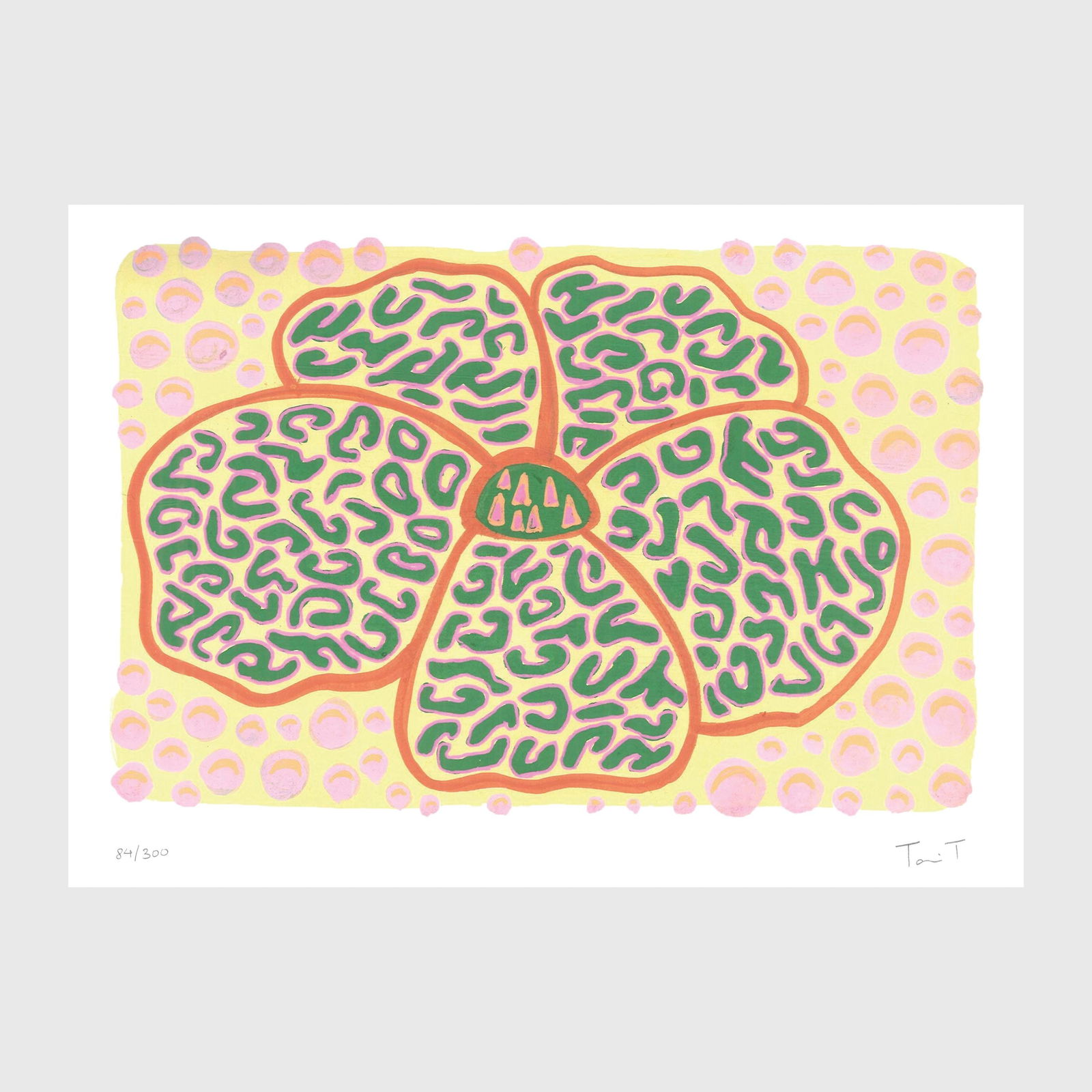 Yellow Rafflesia Flower: Artist: Tanvi Thakur (1996) Title: Yellow Rafflesia Flower, Rafflesia Series Year: 2026 Medium: Archival Pigment Print on Paper Edition: 300 Size: 8 x 6 inches Inscription: Signed and numbered by the
