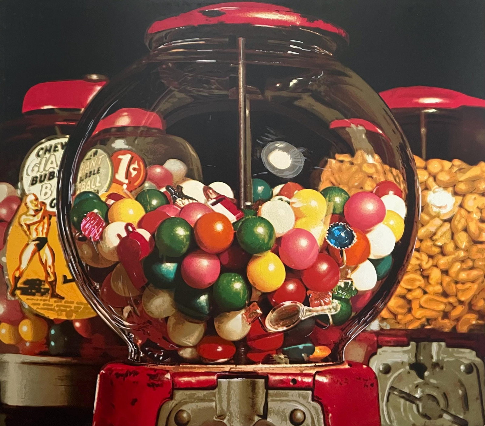 Charles Bell, The Ultimate Gumball, Limited Edition Silkscreen (1 of 4)