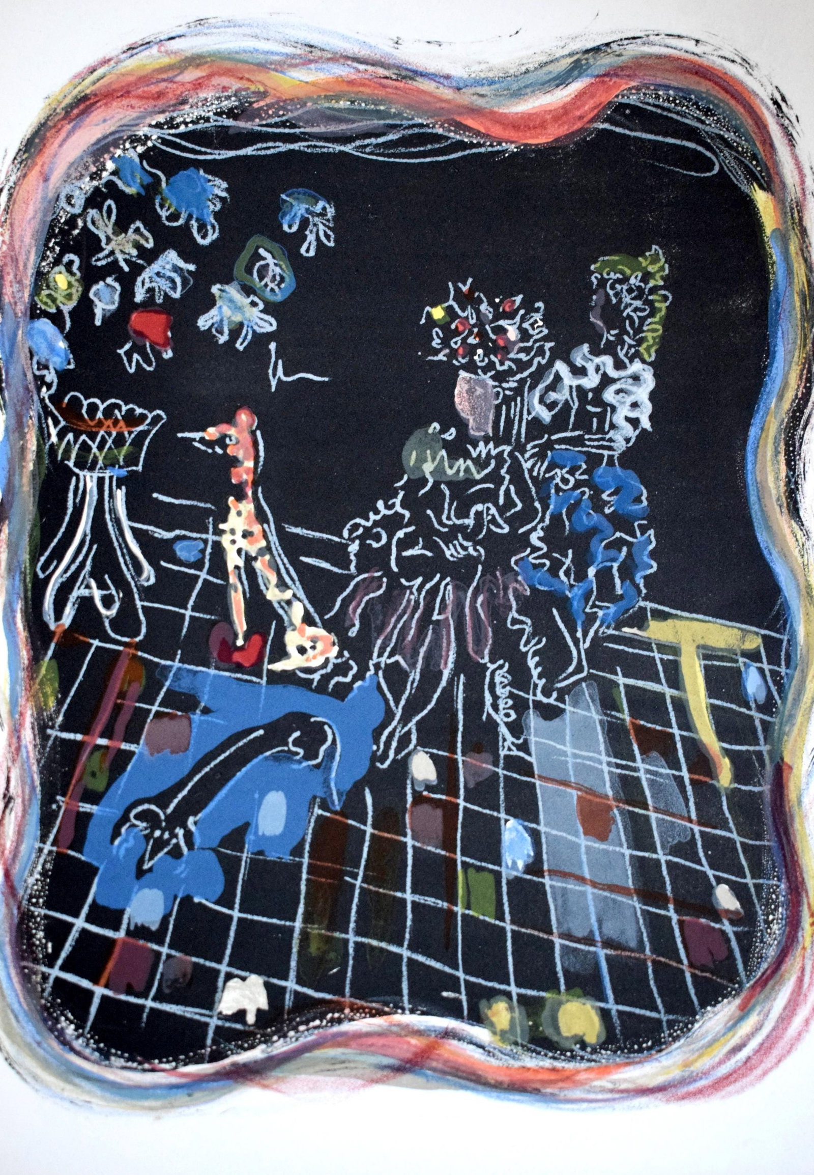 Constantin Terechkovitch, Composition, Les Peintres mes amis, Limited Edition Lithograph (1 of 4)