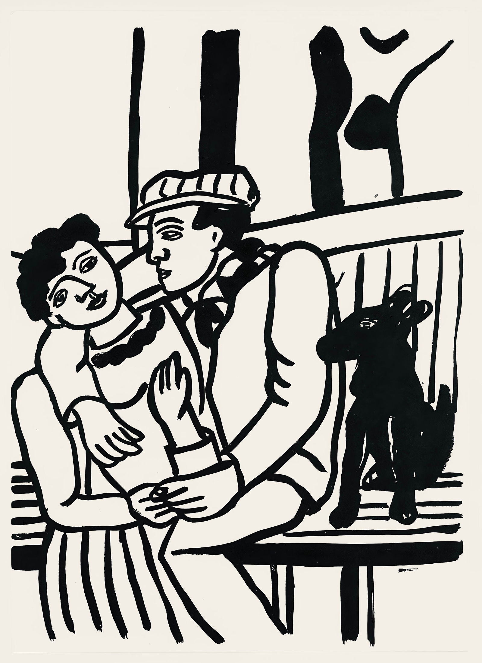 Fernand Leger, Composition, mes voyages - 2