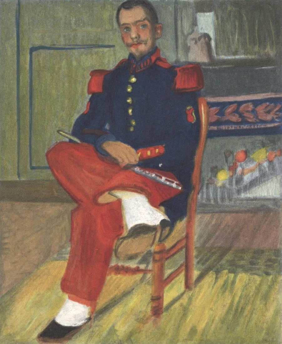 Raoul Dufy, Le Flutiste, Lettre a mon peintre Raoul Dufy, Limited Edition Lithograph (1 of 4)