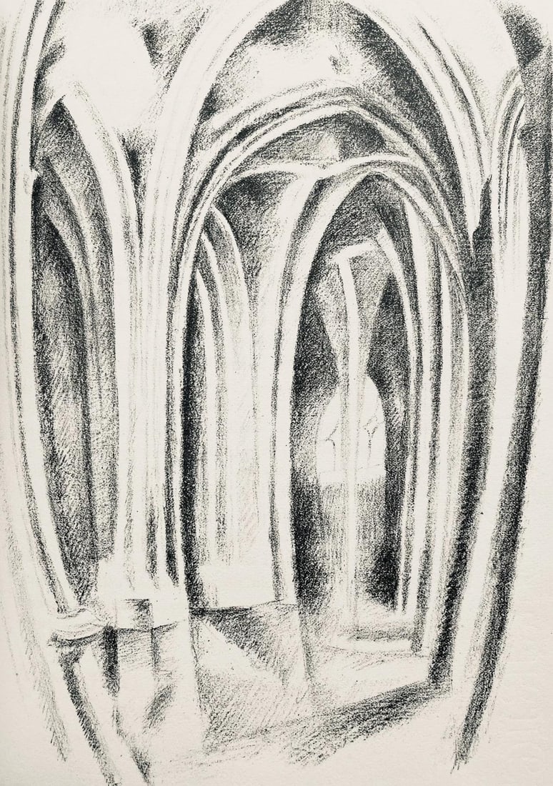 Robert Delaunay, Saint-Severin (Habasque 720-728), Allo! Paris!, Limited Edition Lithograph (1 of 4)