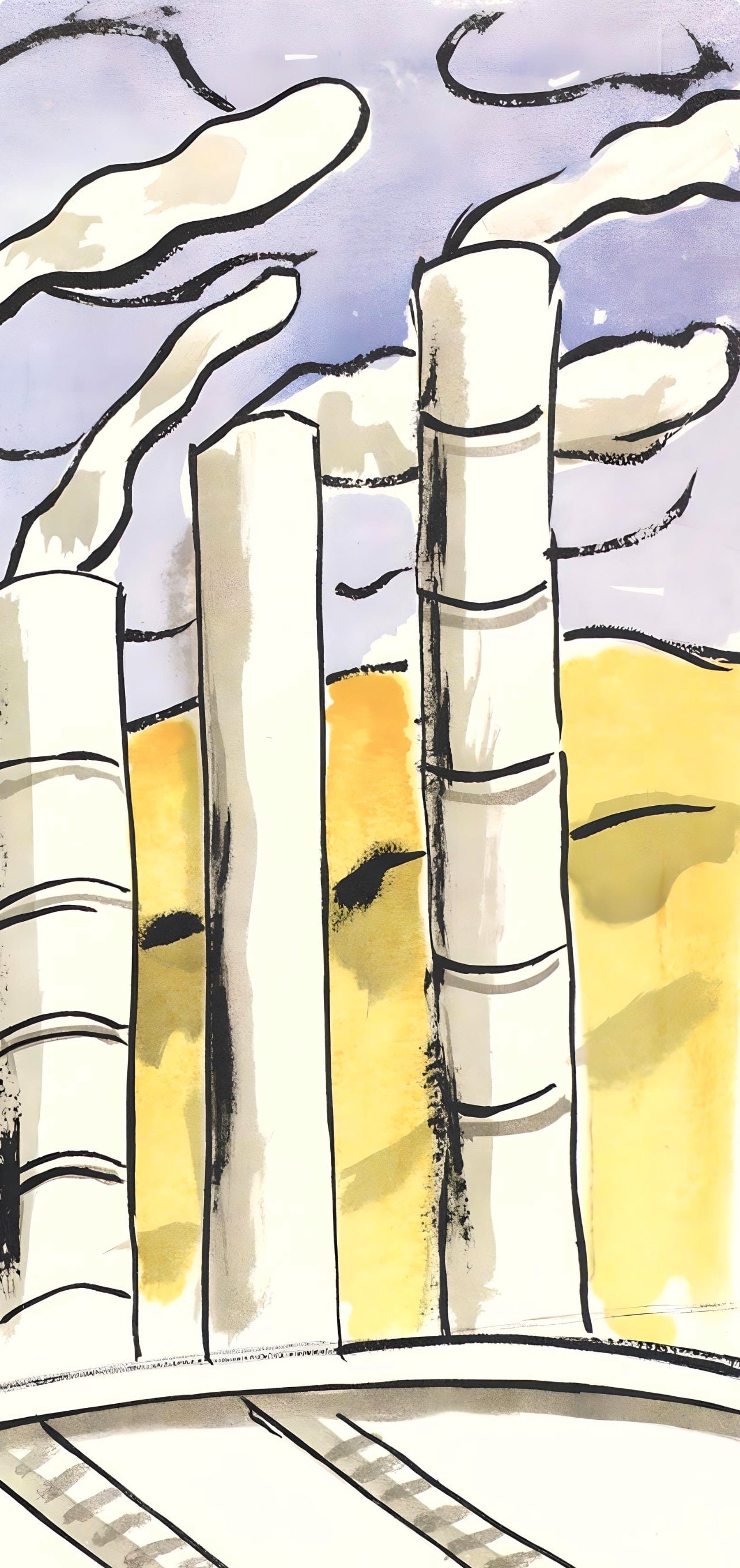 Fernand Leger, Composition, mes voyages - 3