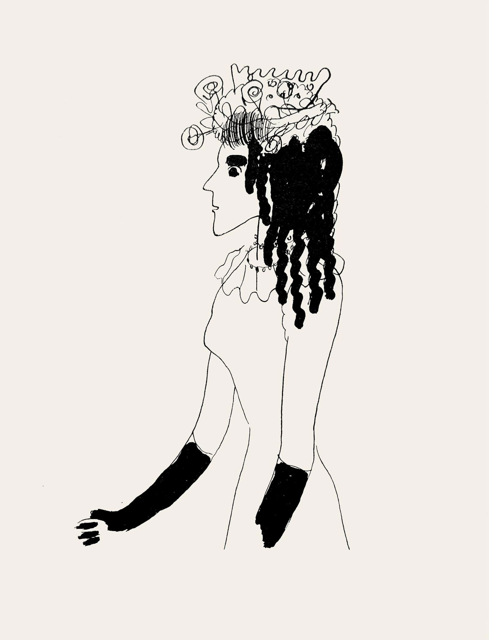 Marc Chagall, Composition, Suite Provinciale avec 92 dessins inedits de Marc Chagall, Limited: Lithograph on velin de Rives paper. Unsigned and unnumbered, as issued. Paper Size: 9.75 x 7.5 inches. Excellent condition, with text on verso, as issued. Notes: From the album, Suite Provinciale