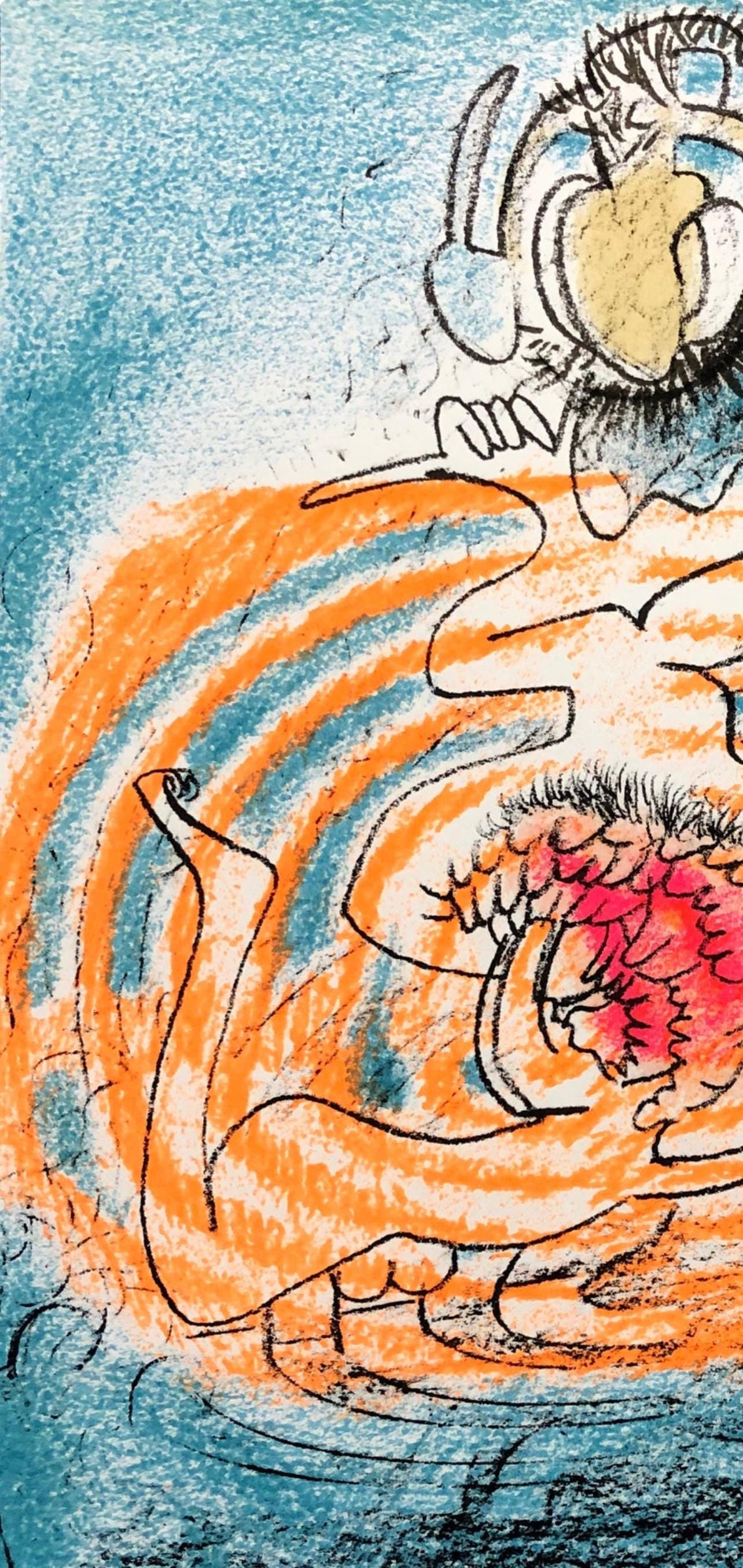 Roberto Matta, Composition, XXe siecle, Limited Edition Lithograph - 3