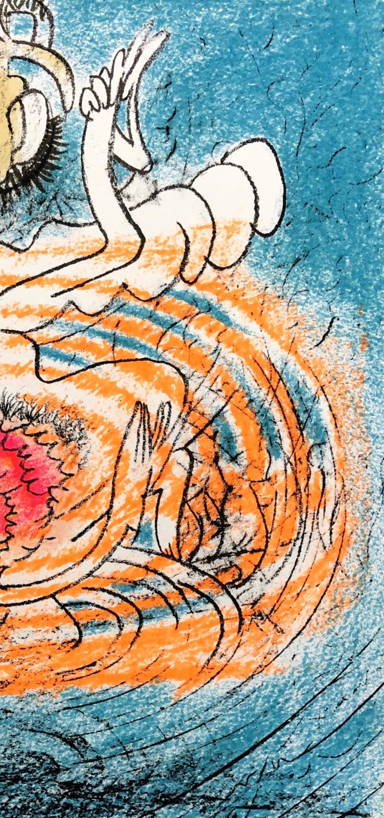 Roberto Matta, Composition, XXe siecle, Limited Edition Lithograph - 4