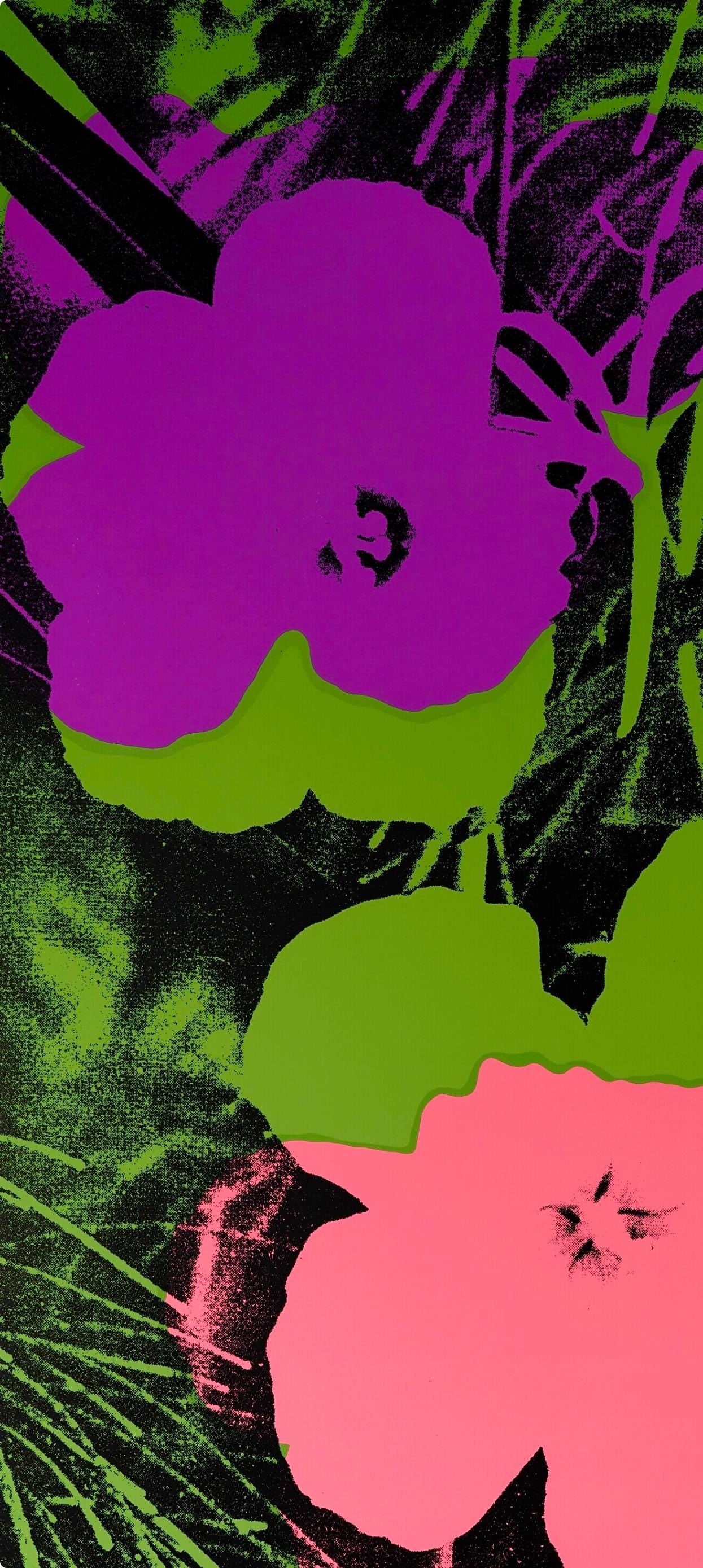 Andy Warhol, Flowers, no64, Official Edition, Sunday B. Morning, Silkscreen - 2