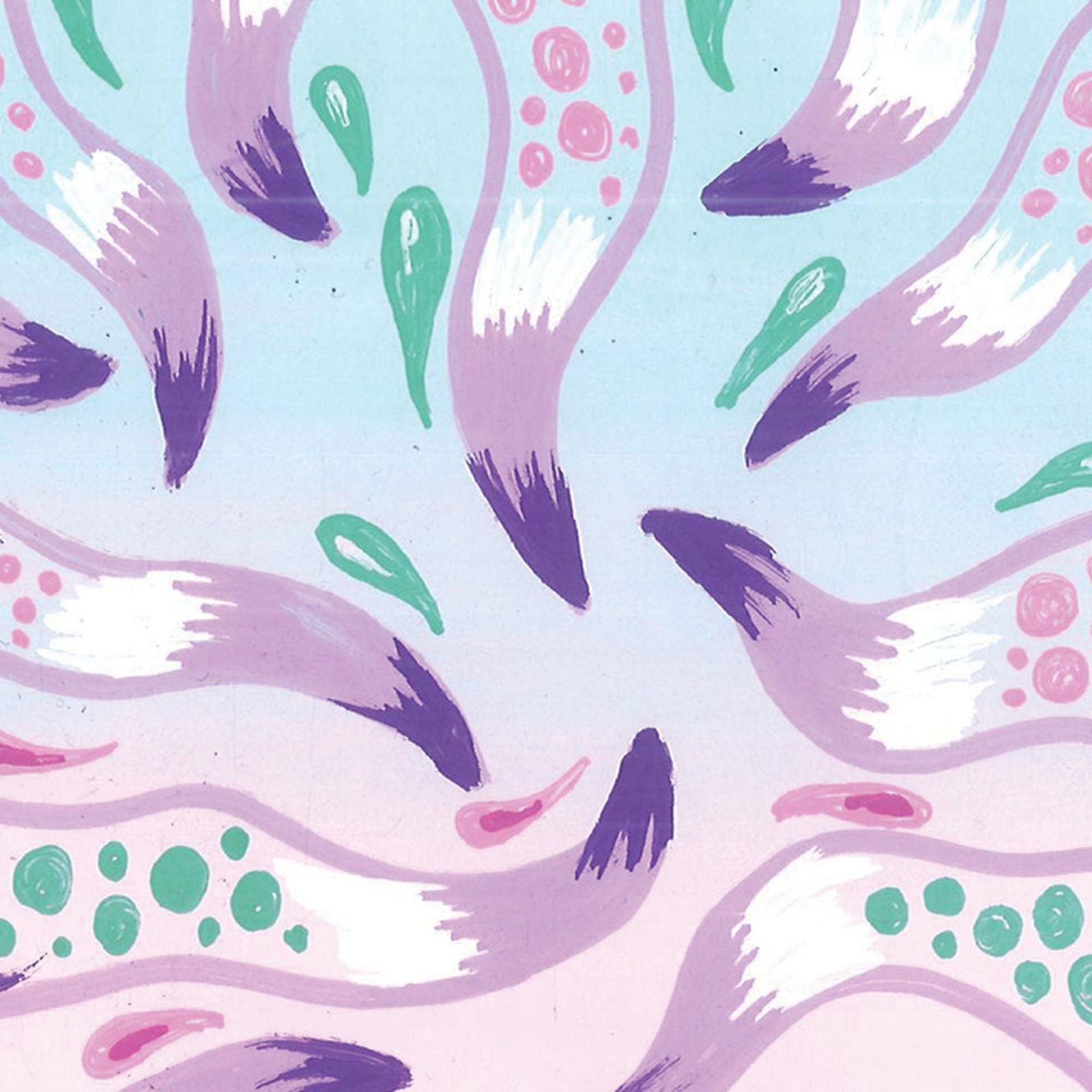 Pastel Drops with Dots - 4