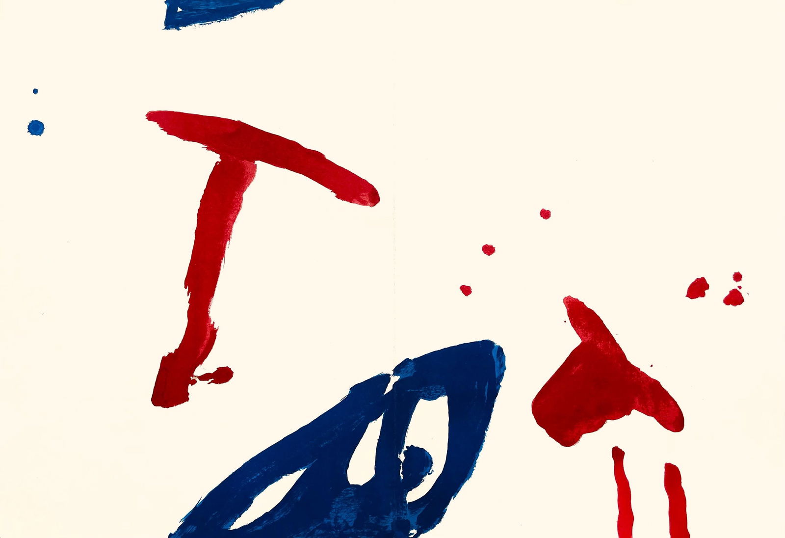 Pierre Tal-Coat, Composition, Derriere le miroir, Limited Edition Lithograph (1 of 4)