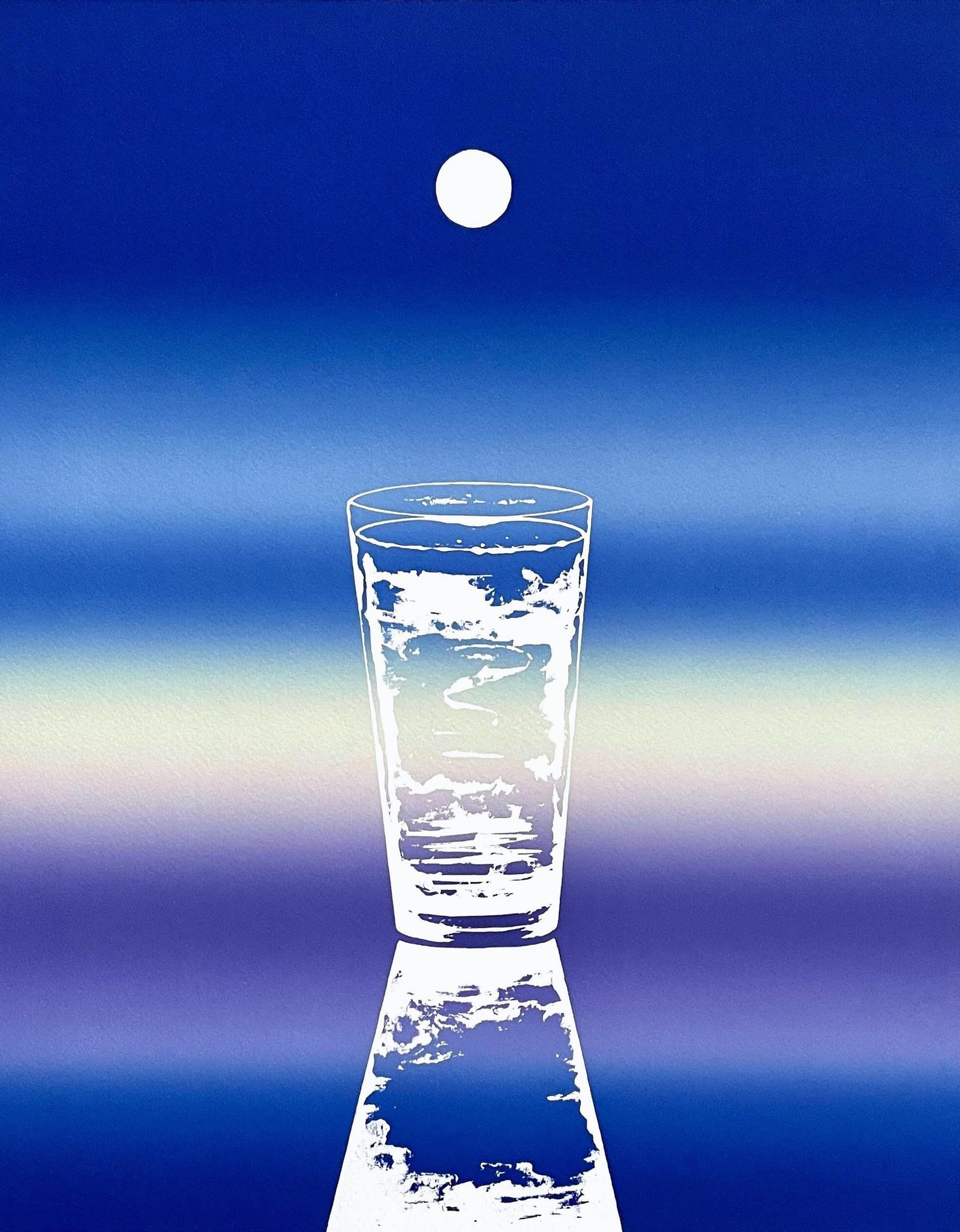 James Rosenquist, My Mind Is a Glass of Water (Glenn 58), Prints for Phoenix House, Limited Edition (1 of 4)