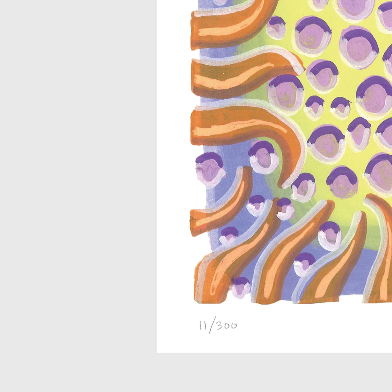 Orange Drops with Diamond Dots - 2