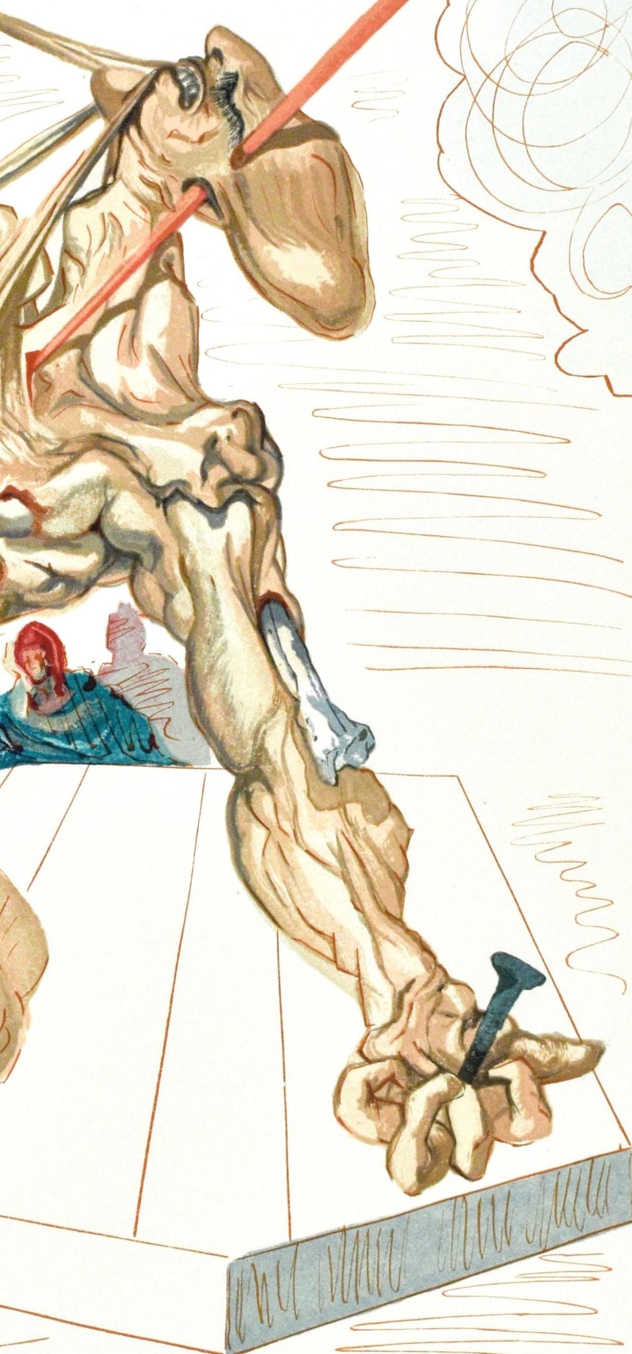 Salvador Dali, L'Enfer XXIX (Michler/Lopsinger 1039-1138; Field 189-200), La Divine Comedie, Limited - 2