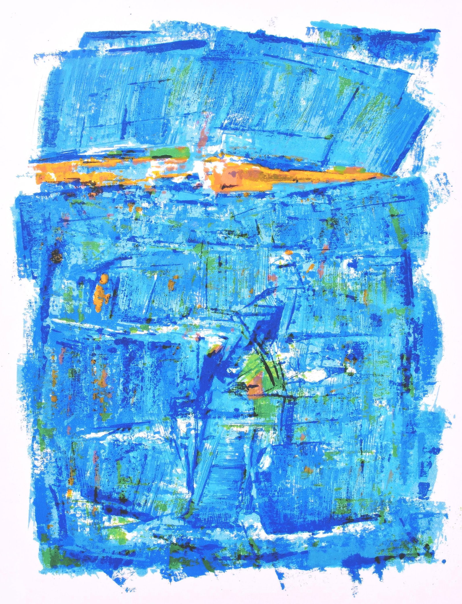 Orlando Pelayo, Composition, Œuvres completes d'Albert Camus, Limited Edition Lithograph (1 of 4)