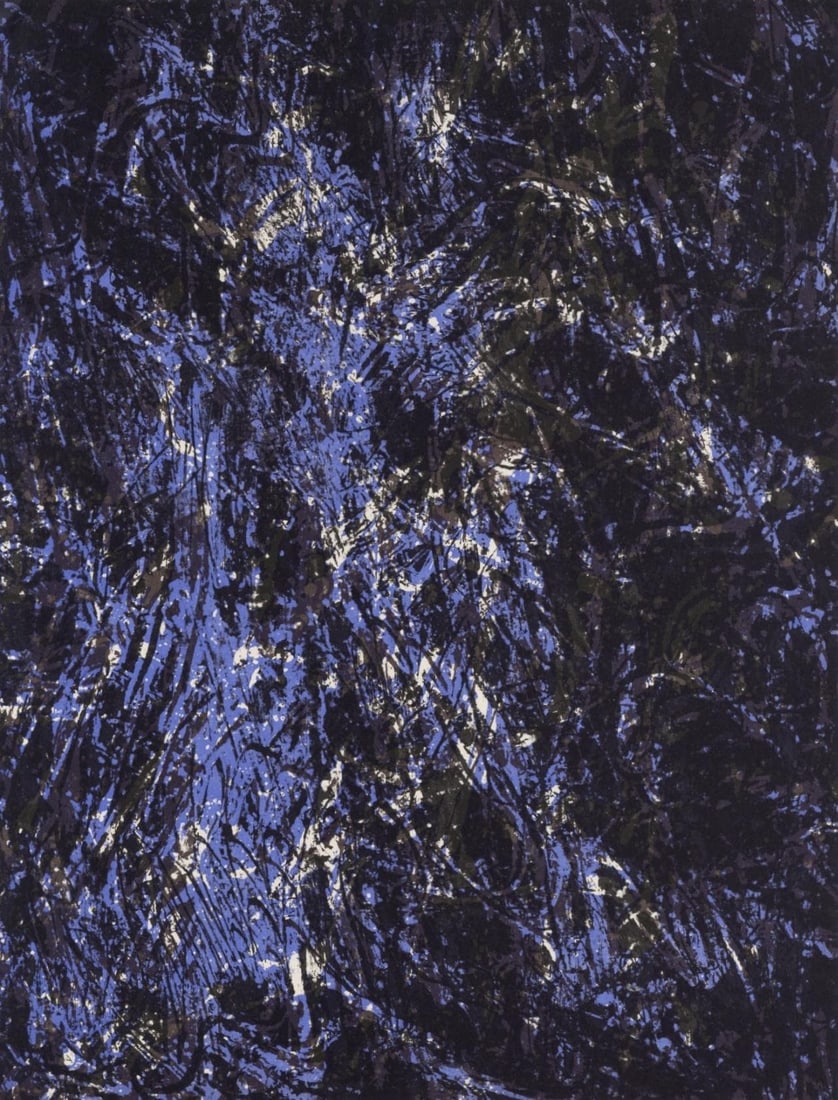 Francois Fiedler, Composition, XXe siecle, Limited Edition Lithograph (1 of 4)