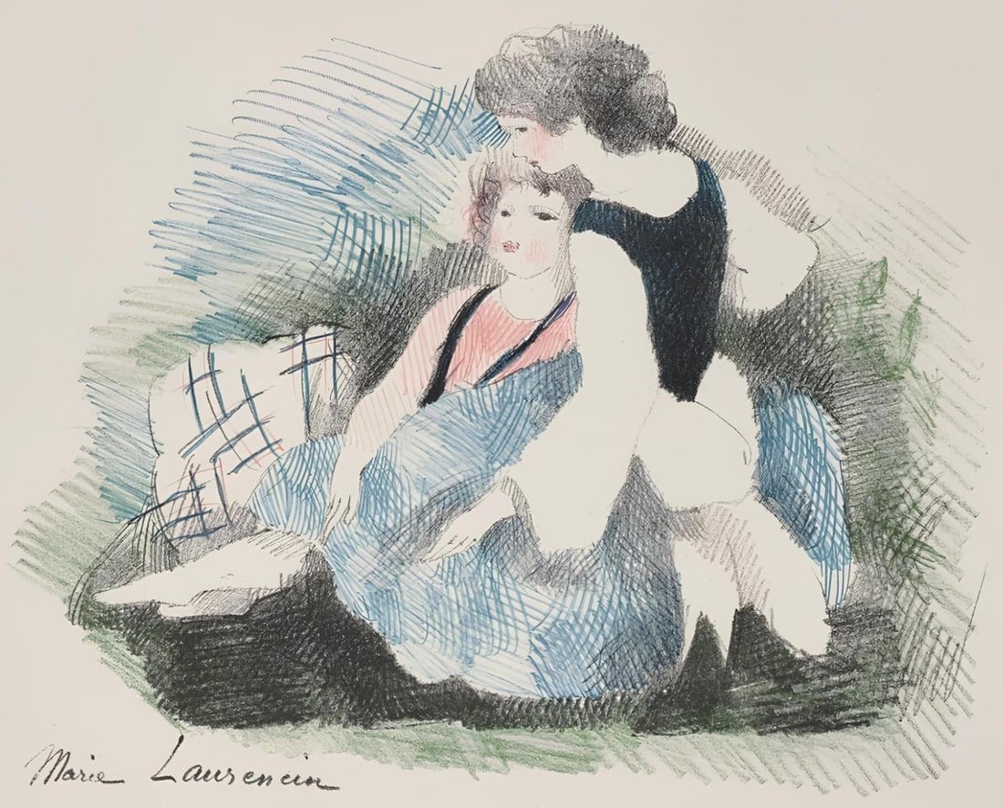 Marie Laurencin, Composition, Alice's Adventures in Wonderland, Limited Edition Lithograph (1 of 4)