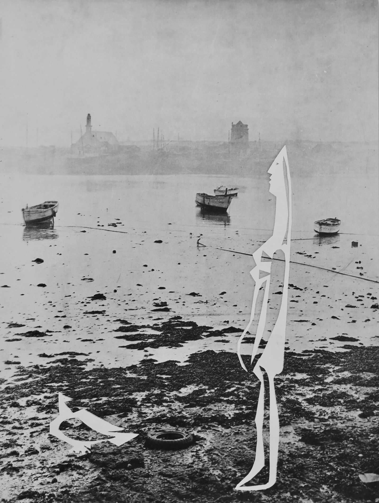 Pablo Picasso, Andre Villers, La femme au bord de la mer (Cramer 115), Diurnes, Decoupages et (1 of 4)