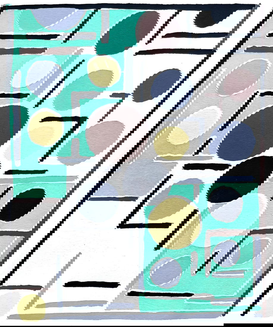 Sonia Delaunay, Planche No. 15, Compositions, couleurs, idees: Sonia Delaunay, Limited Edition (1 of 4)