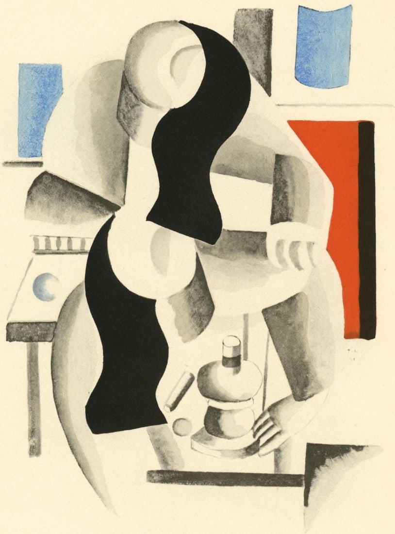 Fernand Leger, Composition, L'Art Cubiste, Theories et Realistions, Limited Edition Lithograph (1 of 4)