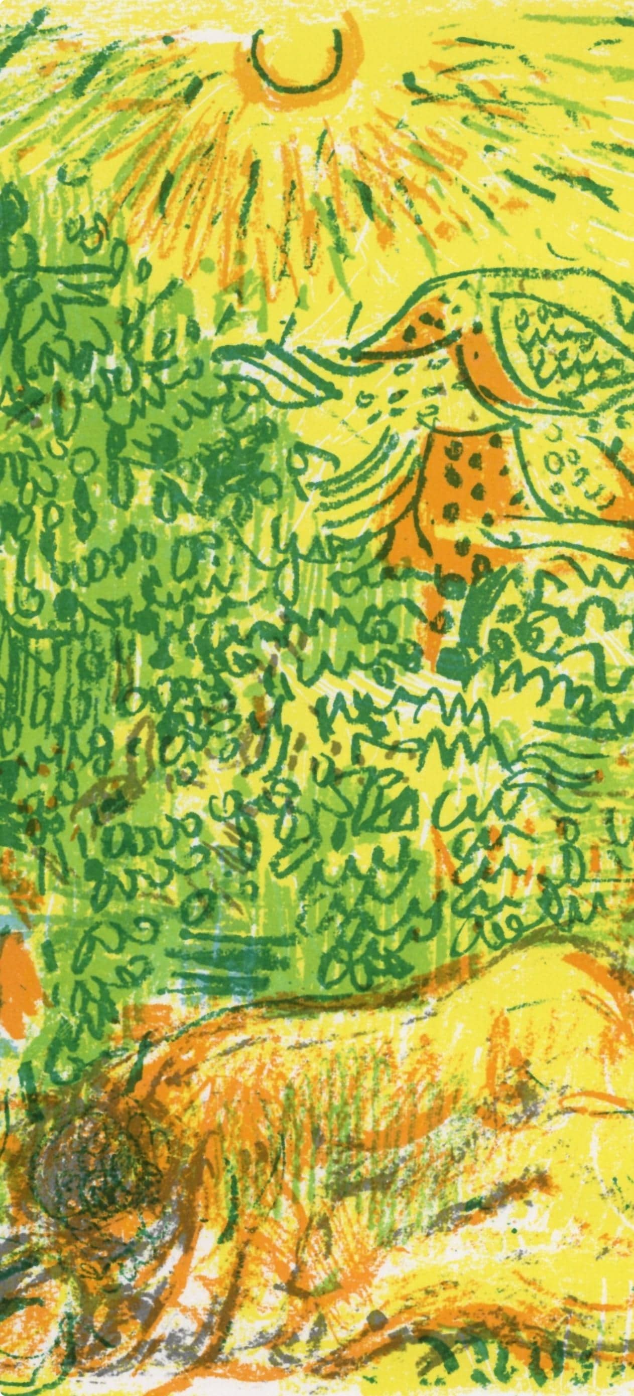 Andre Cottavoz, Composition, L'Odyssee, Limited Edition Lithograph - 2